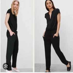 Aritzia Babaton Donnie Jumpsuit Black Size Medium
